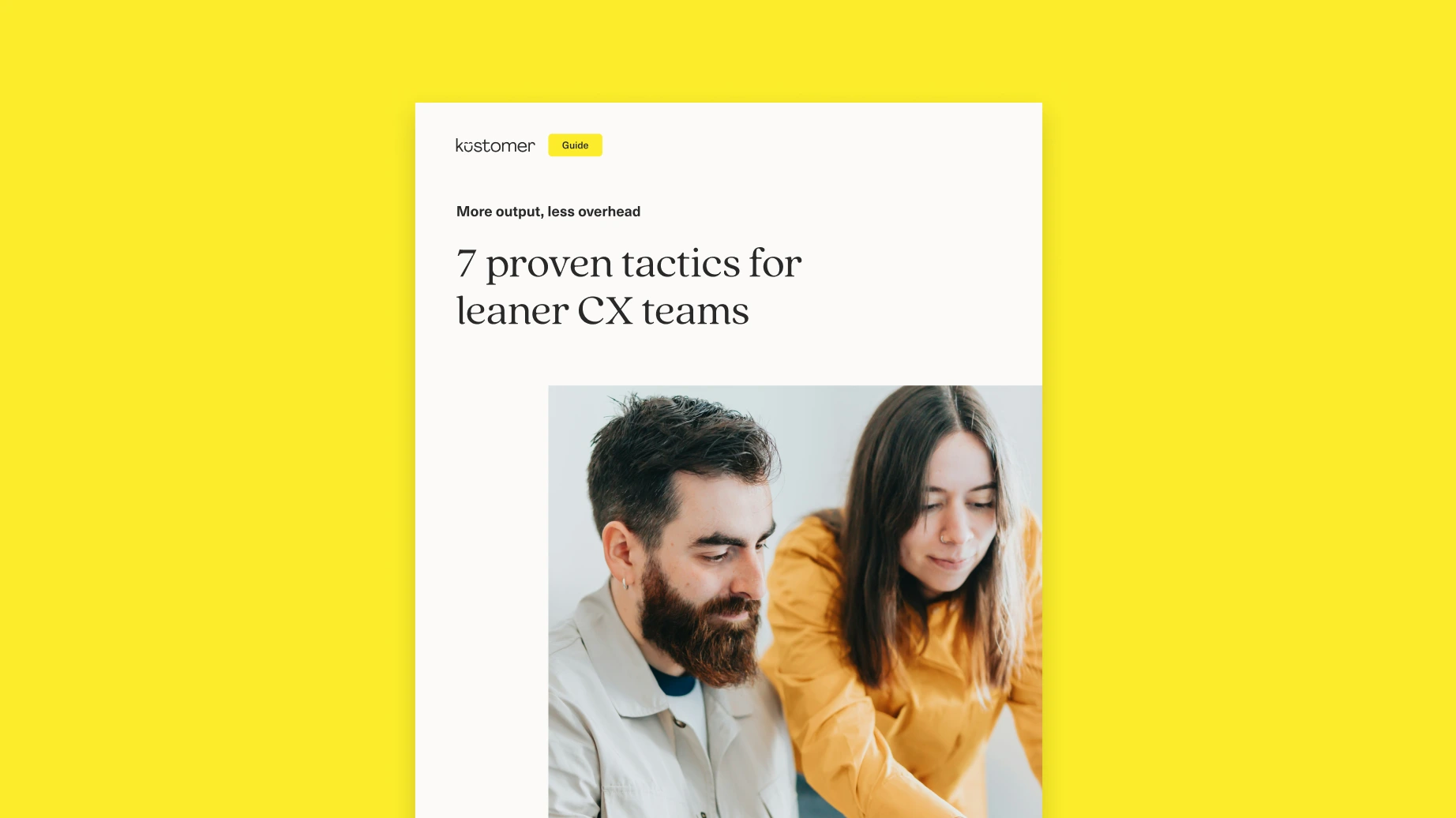 More output, less overhead: 7 proven tactics for leaner CX teams