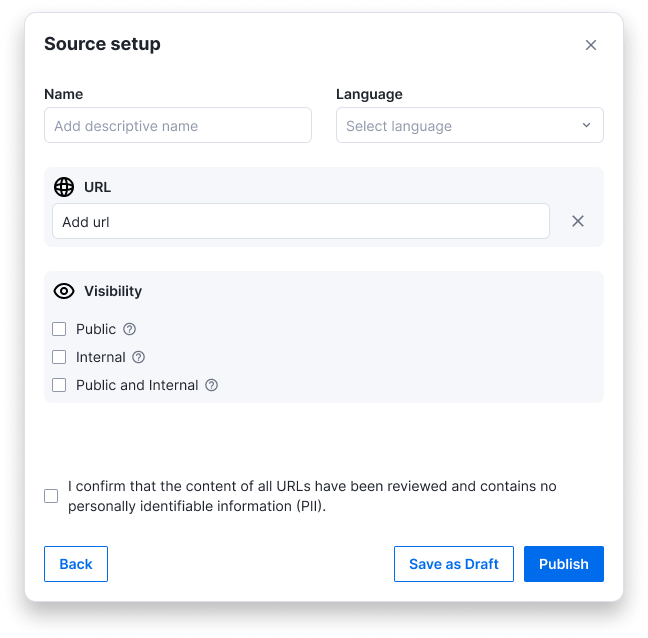 Screenshot of the Kustomer UI adding additional data sources