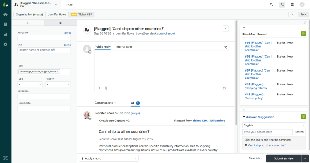 Zendesk overview